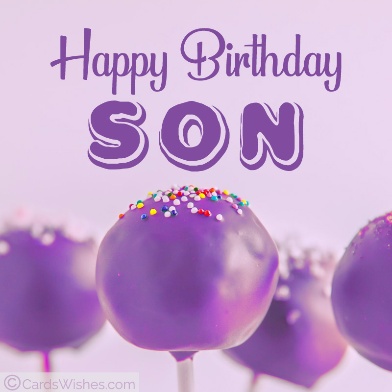 Happy birthday wishes for son
