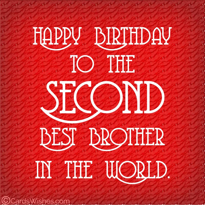 funny birthday messages for brother