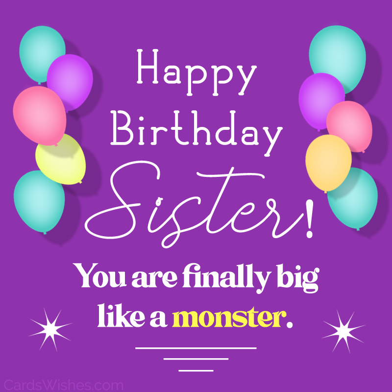 Happy Birthday to Little Sister: Funny and Hilarious Ways to Celebrate ...