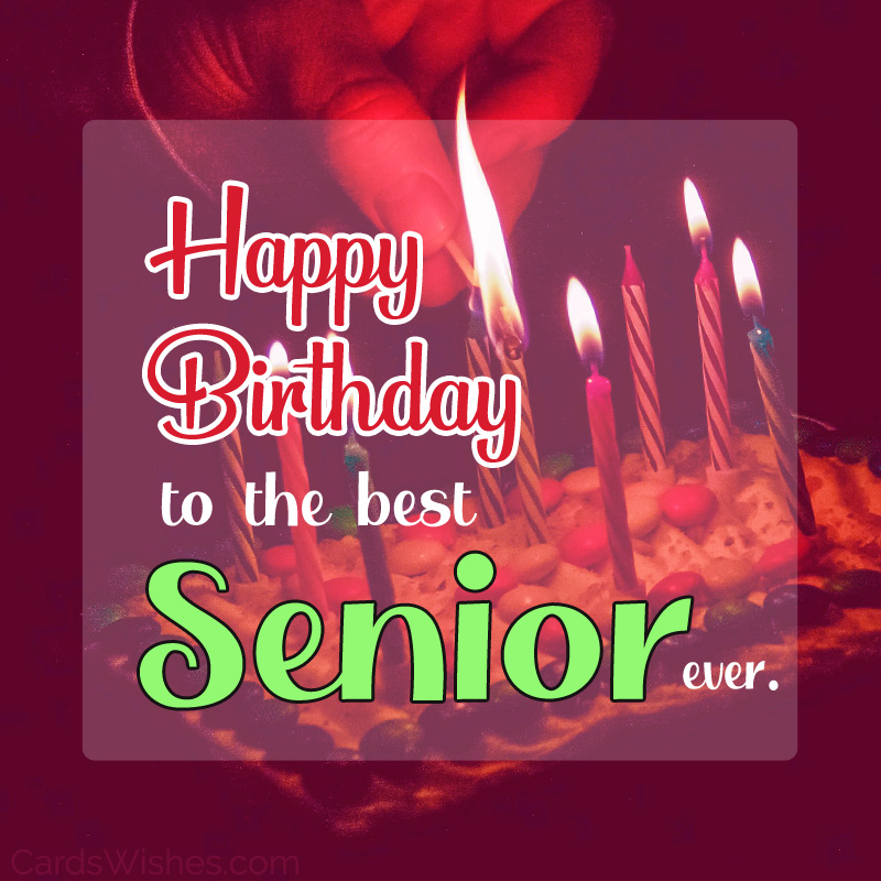 Souhaits d'anniversaire pour les seniors et les personnes âgées (60 ...