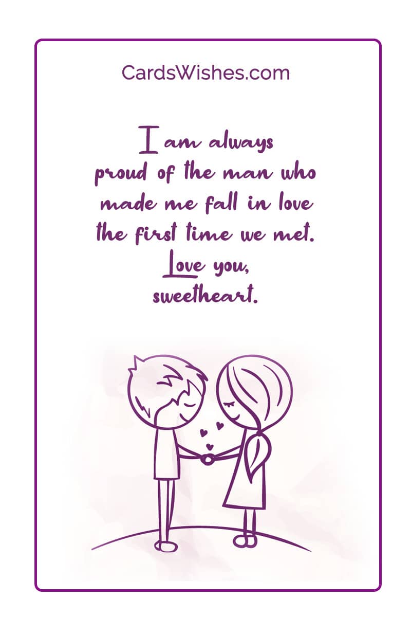 Sweet Proud Husband Quotes