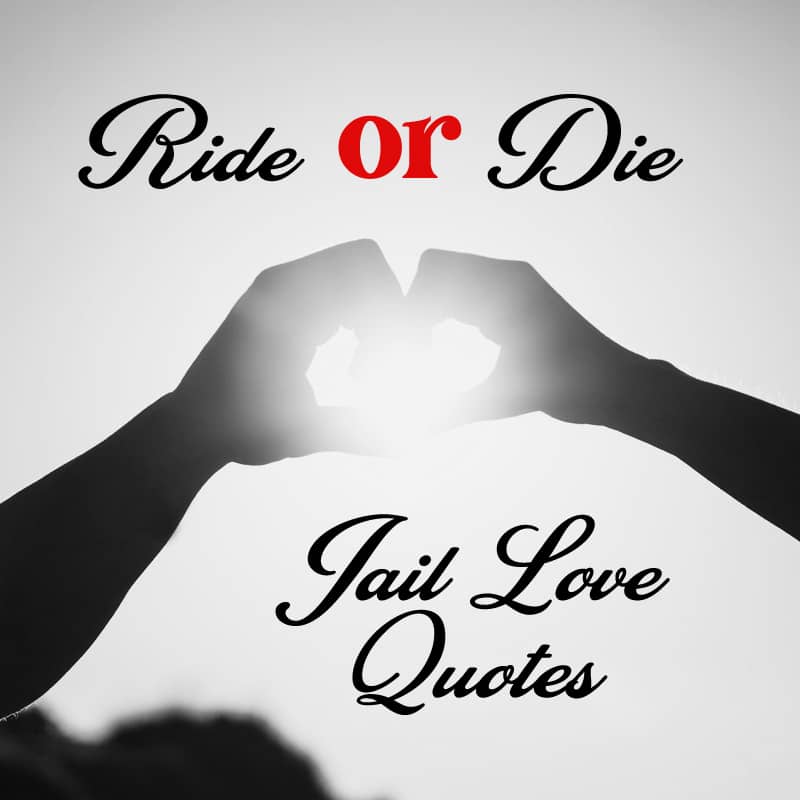 Top 20 Ride Or Die Jail Love Quotes For True Love